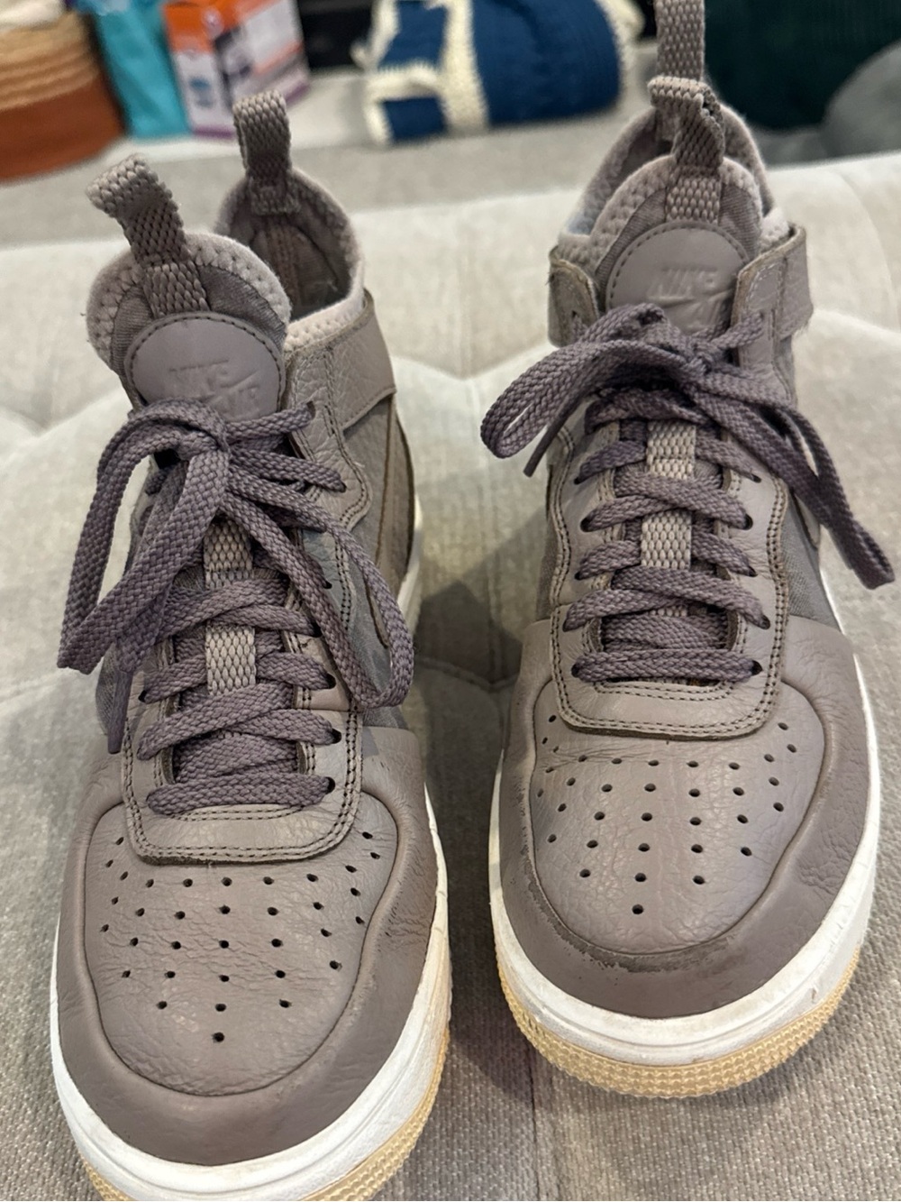 Nike Air Force 1 Ultraforce Mid Sepia Stone Women’s Size 8 | 864025-202